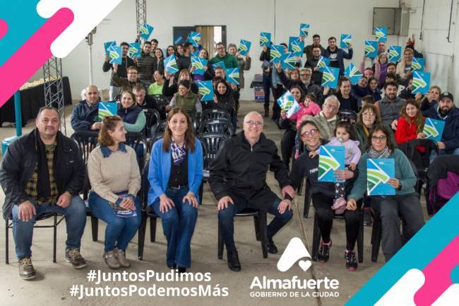 Más de 40 almafuertenses podrán tener su casa propia