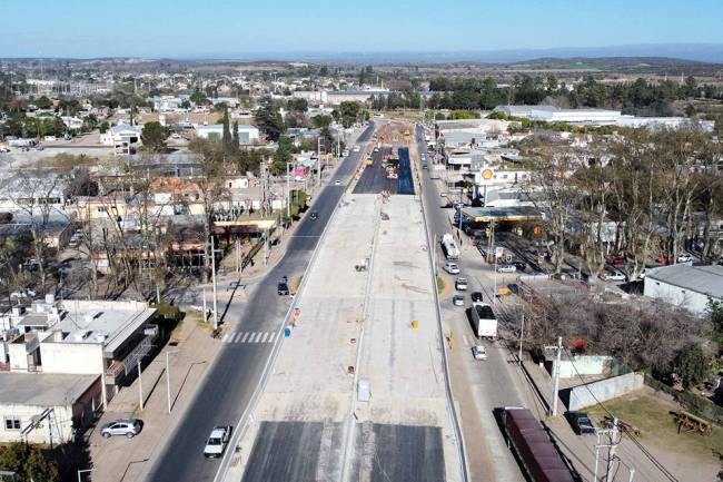 La obra del viaducto, más cerca de finalizar