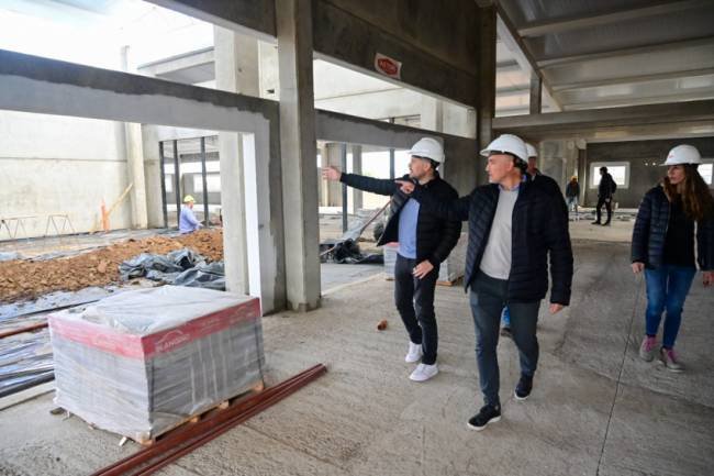 Comenzaron con los trabajos internos del nuevo secundario politécnico