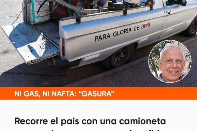 GASURA: Un ingeniero cordobés que inventó combustible de la basura
