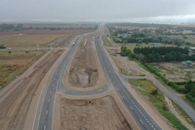 ¡Atención! Desviarán el tránsito en autovía Ruta 5, por avance de obras