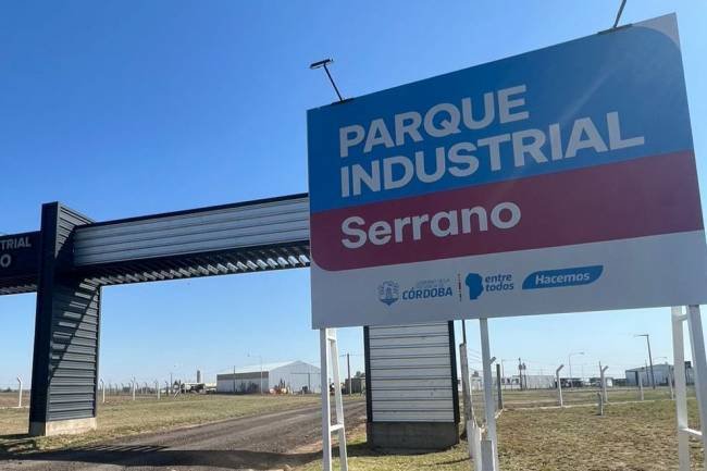 Serrano progresa logrando la habilitación de su Parque Industrial