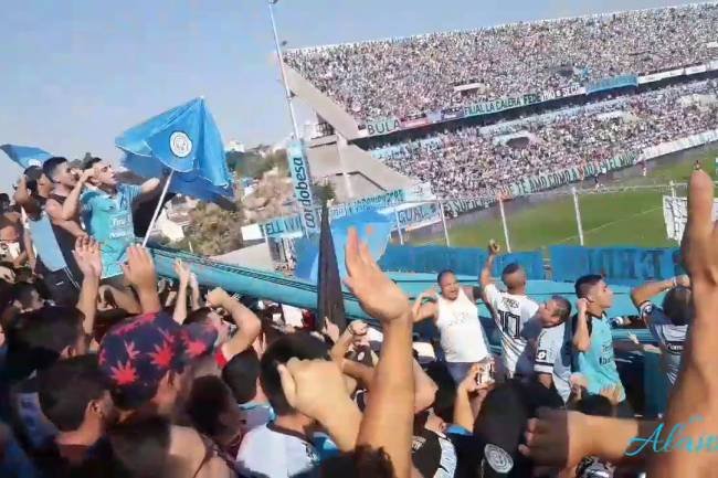 El Gigante de Alberdi filmado en plena ebullición