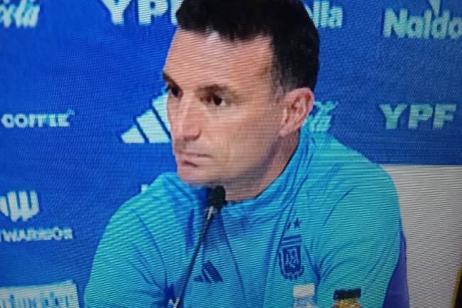 "Lionel Scaloni dijo"