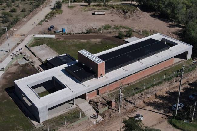 Santa Rosa de Calamuchita: El edificio del secundario Mercedes Prado entre los mejores diseños de la Provincia