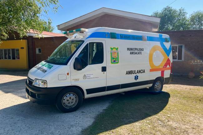 La salud como prioridad: Anisacate celebra 10 años del servicio de ambulancia municipal