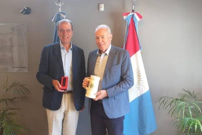 Embajador suizo visitó Villa General Belgrano