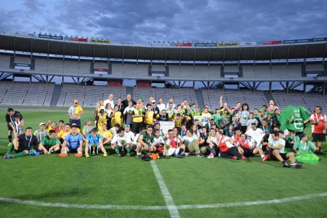 Fútbol Inclusivo:Jóvenes con síndrome de Down cumplieron el sueño de jugar en el Kempes