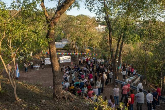 Se inauguró el Paseo de las Infancias en Río Ceballos