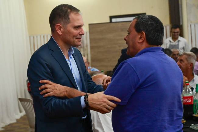 Martín Gill dijo presente en el aniversario de una cooperativa de Villa Concepción del Tio