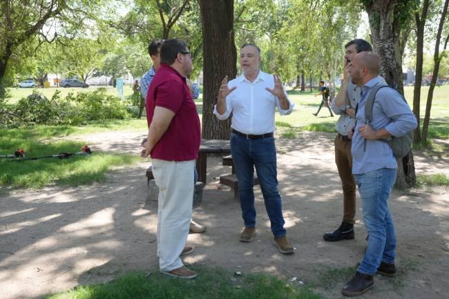 Accastello supervisó la puesta en valor de la Costanera