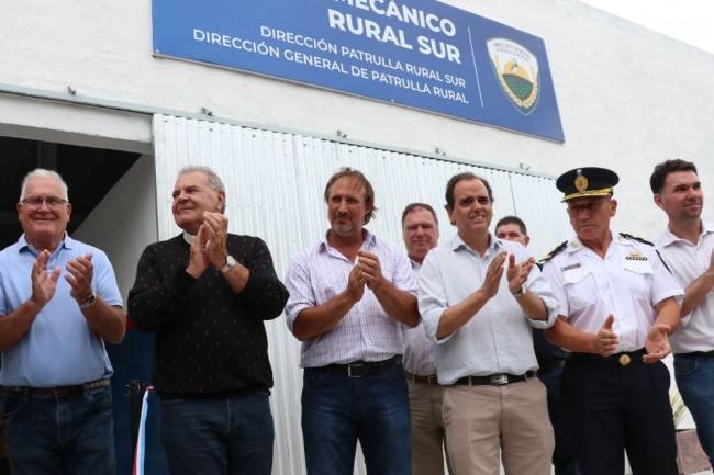 Desde ahora, las patrullas rurales ya cuentan con taller mecánico propio