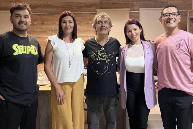 Los Nocheros, visitantes ilustres y de lujo para Anisacate