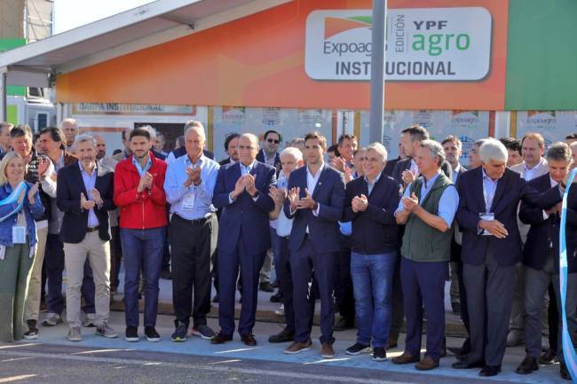 En Expoagro, Llaryora reclamó al Gobierno Nacional  por la eliminación de las retenciones