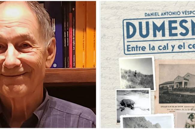 Daniel Vespoli presentará su primer libro en La Calera, un viaje nostálgico a través de la infancia