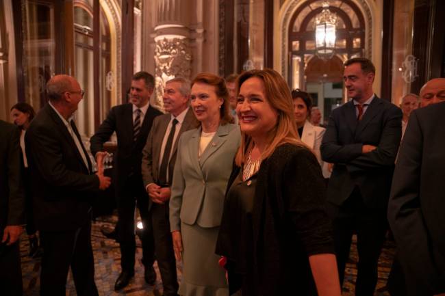 Myrian Prunotto y Diana Mondino inauguraron un  encuentro nacional  de comercio y relaciones exteriores
