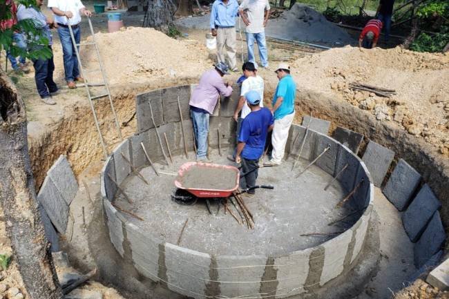 Agua de Oro comenzará a construir cisternas para recolectar agua