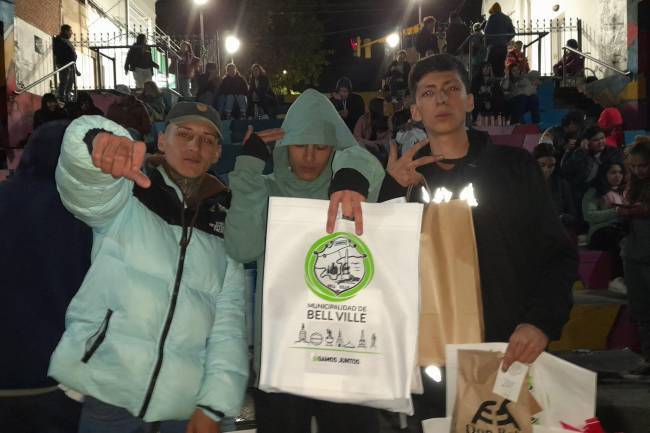 El freestyle copó el auditorio Cognigni en Bell Ville