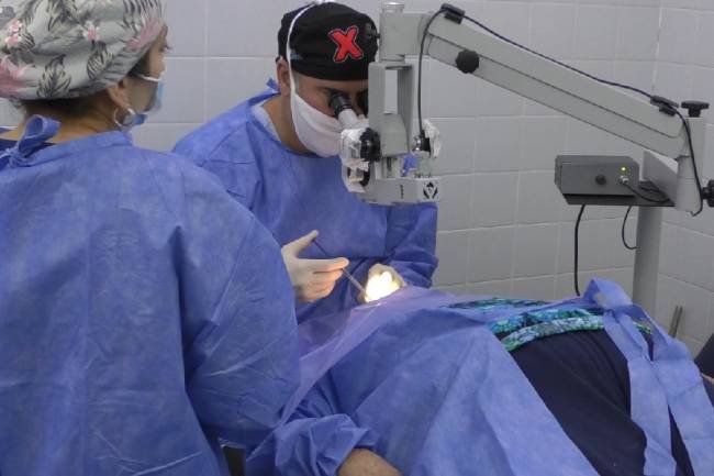 Déan Funes: Con la campaña No más cataratas, operaron exitosamente a más de 80 personas