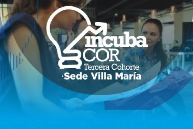 Abrieron inscripciones para el IncubaCor Villa María