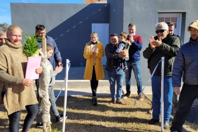 Familias de Toro Pujio ya disfrutan de su Vivienda Semilla