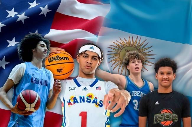 Alonso Easterling es uno de los 4 yankipibes de los seleccionados argentinos juveniles