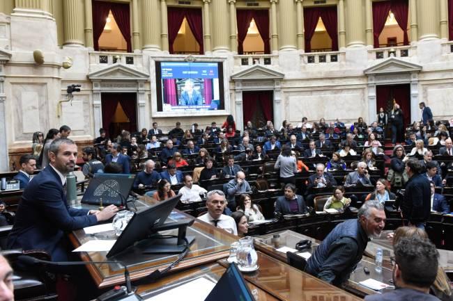 Comenzarán a tratar en la Cámara de Diputados la Ley Bases y paquete fiscal