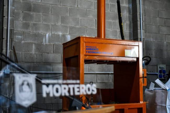 Fortalecen la economía circular en Morteros
