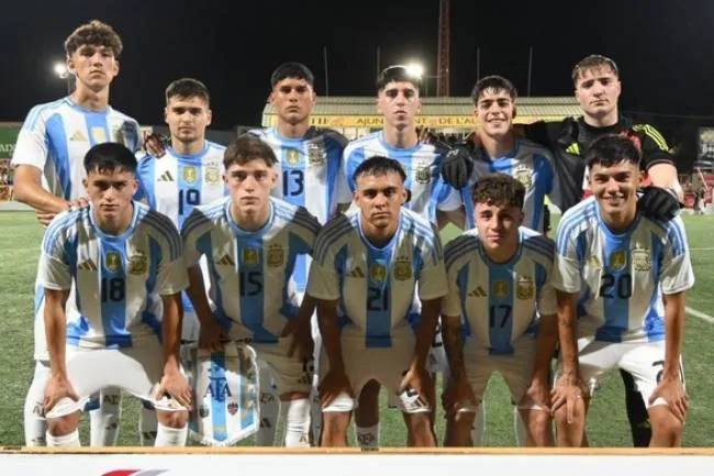 FÚTBOL: otra selección juvenil nacional ganó en torneo español