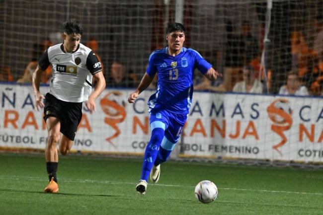Sub-2O en España: otro juvenil de Argentina en instancias finales de un torneo