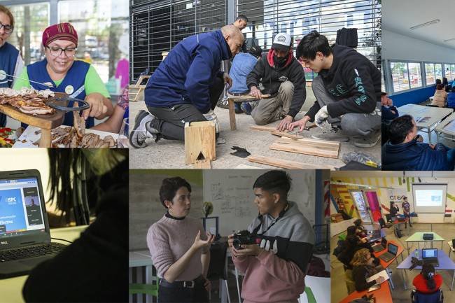 En los Parques Educativos brindarán cursos de formación profesional y laboral gratuitos con certificación oficial