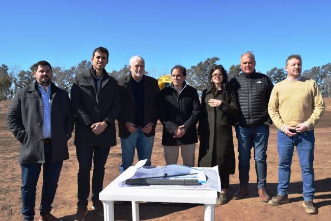 Laboulaye: Comenzó la construcción de la nueva planta depuradora de líquidos cloacales