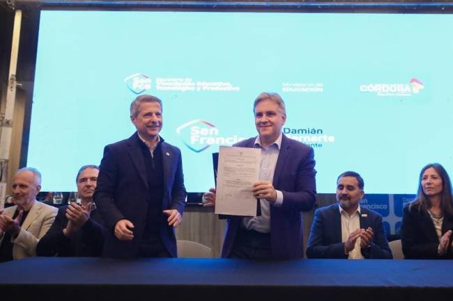 San Francisco tendrá una sede regional de la Universidad Provincial de Córdoba