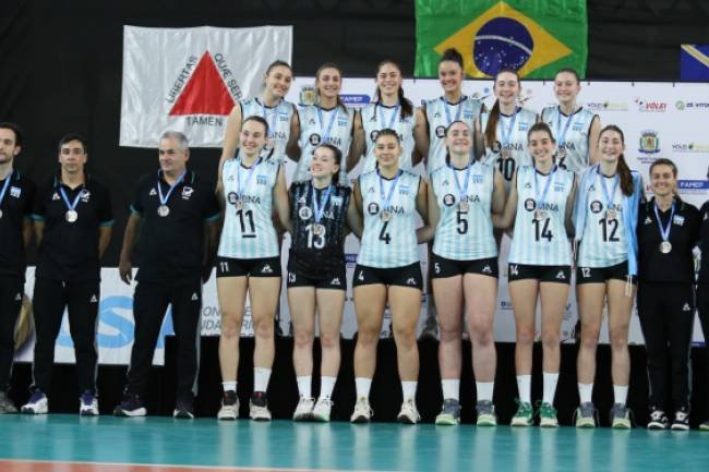 Vóley U19: Panteritas subcampeonas sudamericanas y clasificadas para el mundial