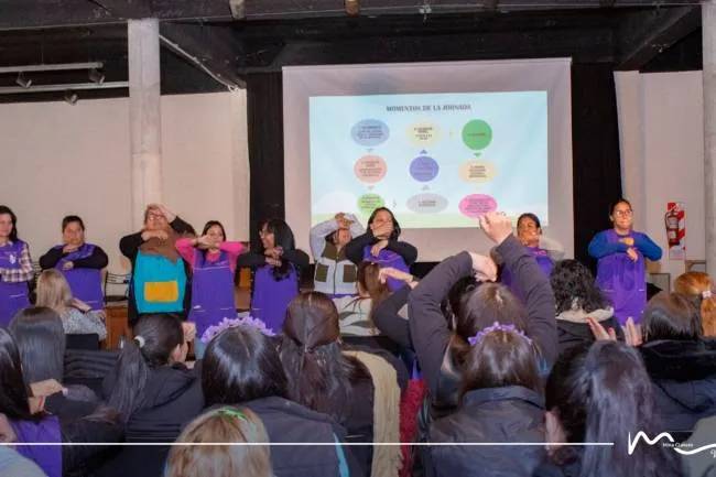 Fortalecen el Programa “Sala Cuna” en el departamento San Alberto