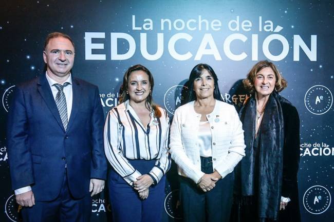 Prunotto y Ferreyra participaron de la presentación del Acuerdo por la Educación