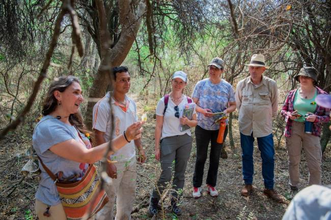 Sinsacate se sumó al mes del Senderismo con un recorrido por la Reserva de la Biodiversidad