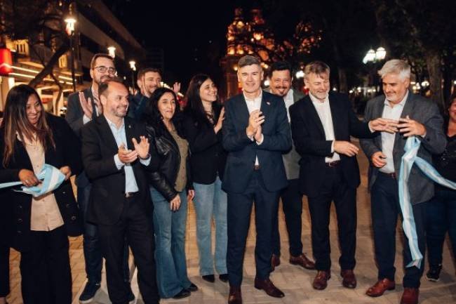 Habilitaron un nuevo corredor que potencia el atractivo del Casco Histórico de la ciudad de Córdoba