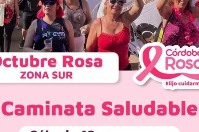 Invitan a una caminata de casi 2 km. para concientizar sobre el cáncer de mama