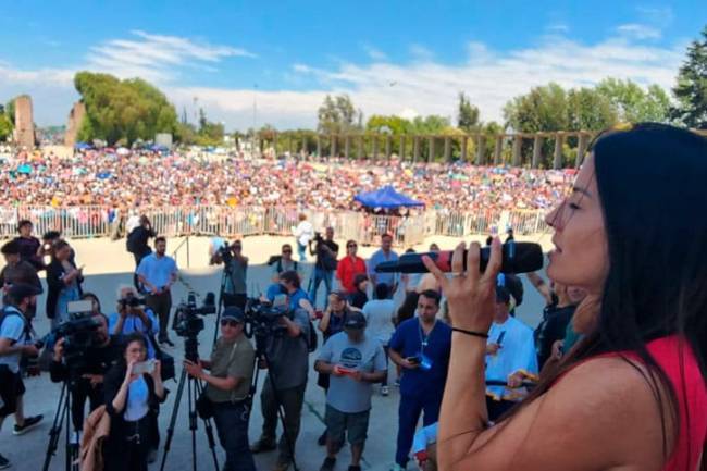 Leda Bergonzi llega a Río Ceballos para una jornada de espiritualidad y sanación