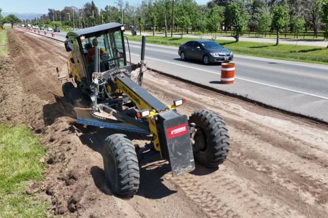 En Villa Allende, comenzó la obra que agilizará el tránsito en avenida Padre Luchesse