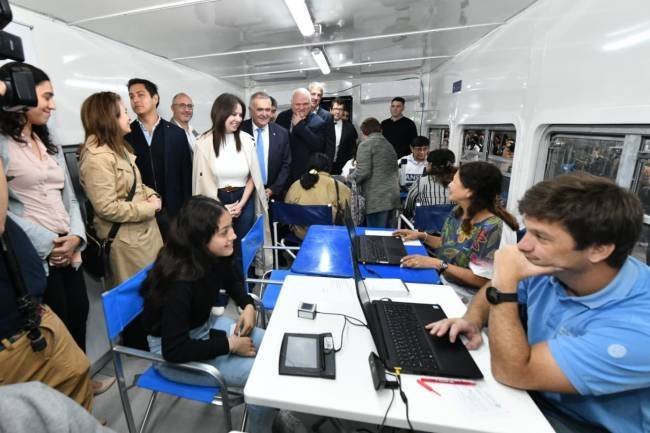 La Ministra Pettovello inauguró  la primera campaña del tren sociosanitario en Tucumán