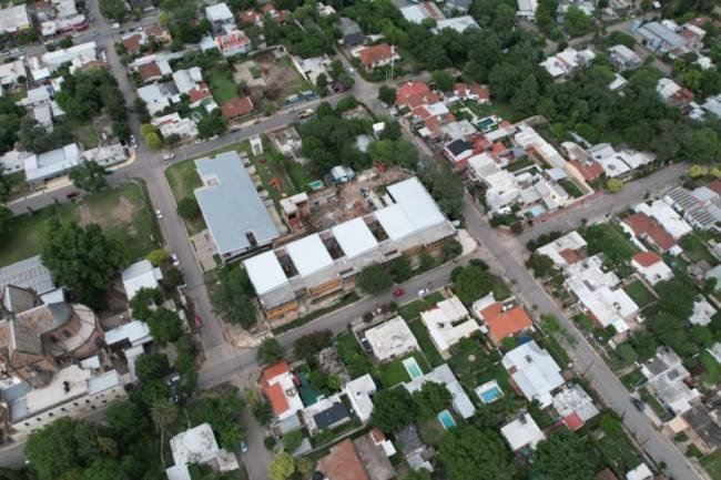 Avanzan las obras en el  centro de salud Eduardo “Gato” Romero de Villa Allende