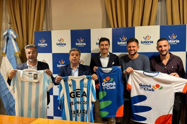 Lotería de Córdoba y Racing unidos por “Ganá con tu club”