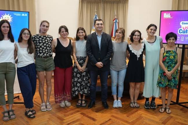 Múltiples propuestas artísticas y culturales conformarán la agenda del verano en Villa María