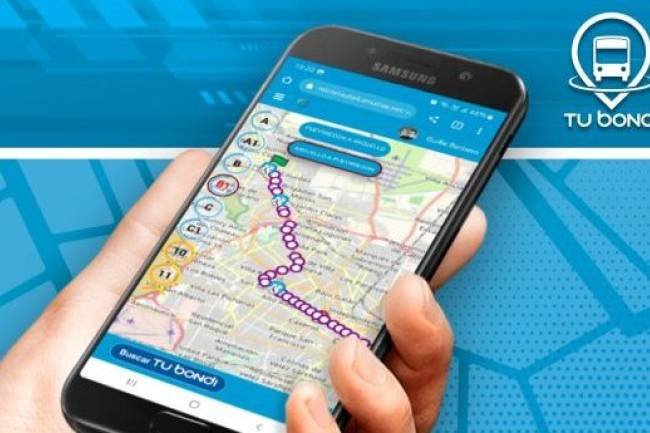 Consultá horarios y recorridos de colectivos a través de la app Tu Bondi