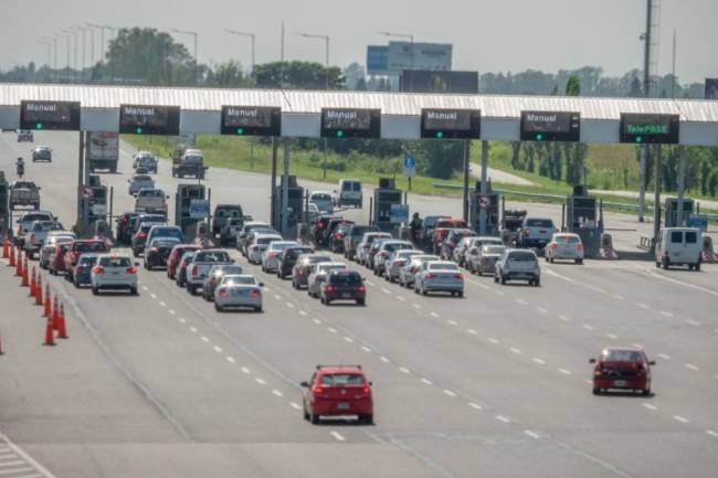 Un millón cien mil autos ya circularon por las rutas de Córdoba en lo que va del 2025