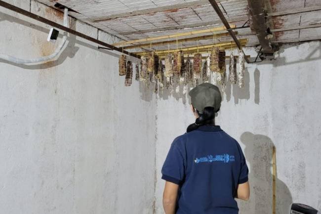 Por brote de triquinosis, realizan controles en el departamento Ischillín
