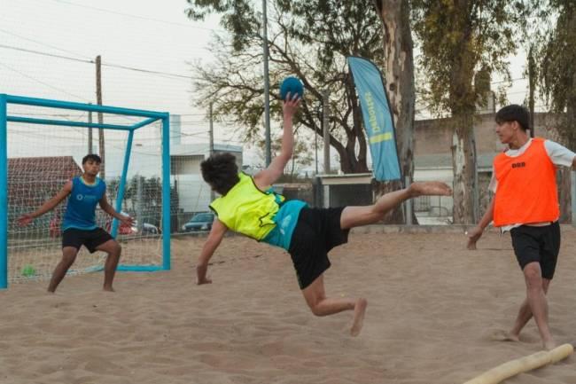 El mejor beach  handball del país se disfruta en Alta Gracia