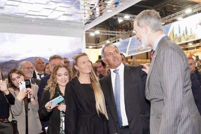 Daniel Scioli participó de la  inauguración de la FITUR en Madrid